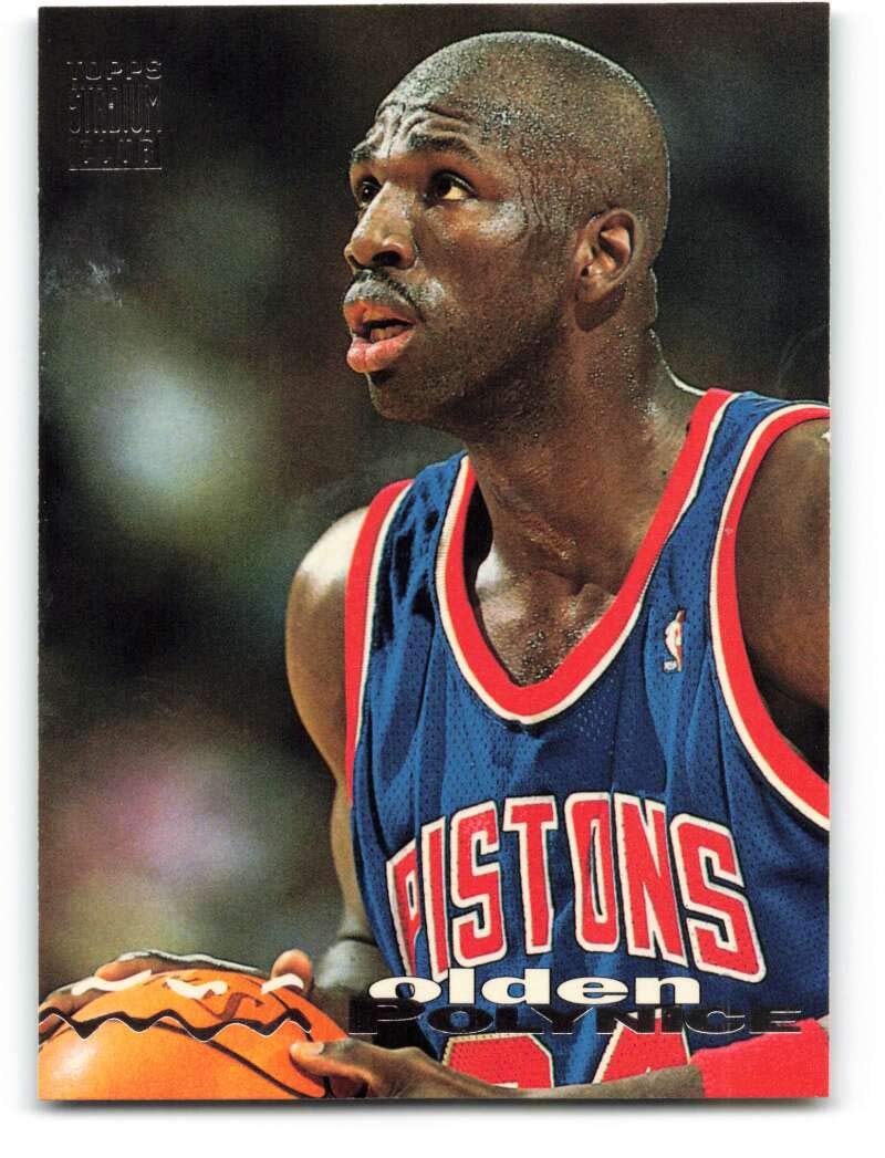 Amazon.com: 1993-94 Topps Stadium Club #84 Olden Polynice NM-MT